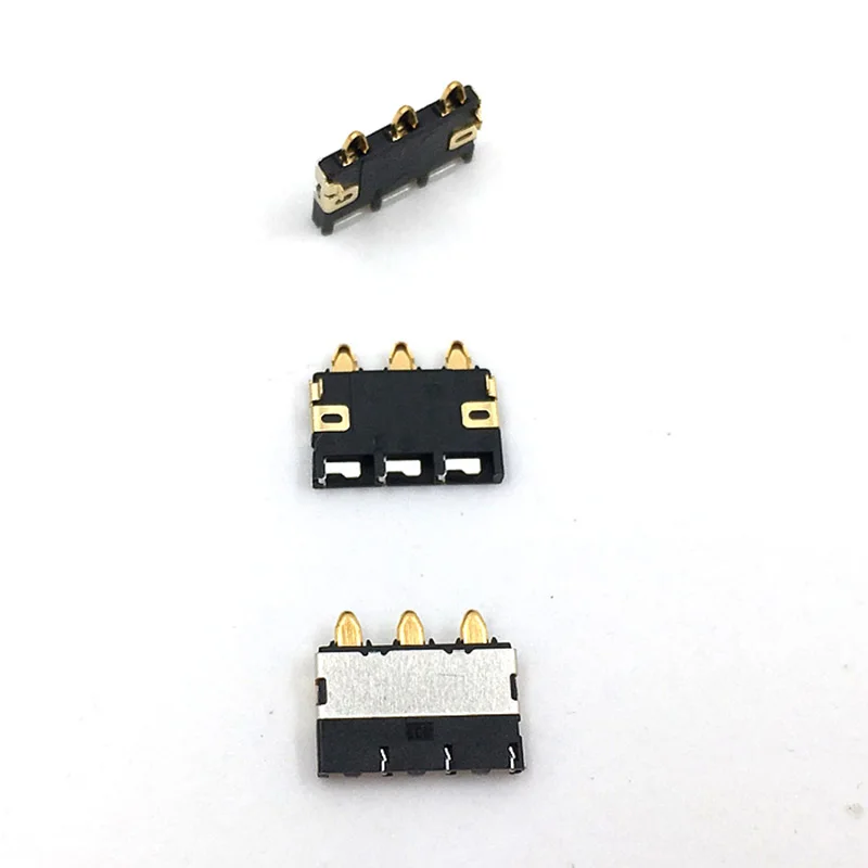 Inner FPC battery connector Hoder Clip contact replacement repair parts for ZTE Huawei Lenovo mobile phones