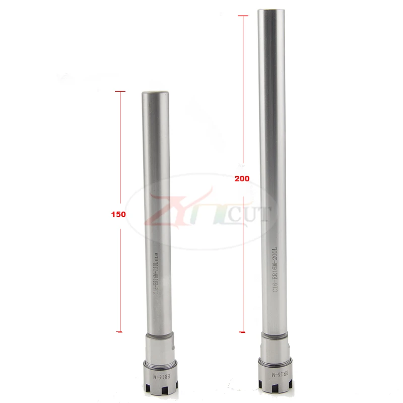 C10 C12 C16 C20 C25-ER11 ER16 ER20 ER25 ER32UM Collet M type Extension Rod ER Chuck Straight Shank Lengthen Rod For CNC Machine