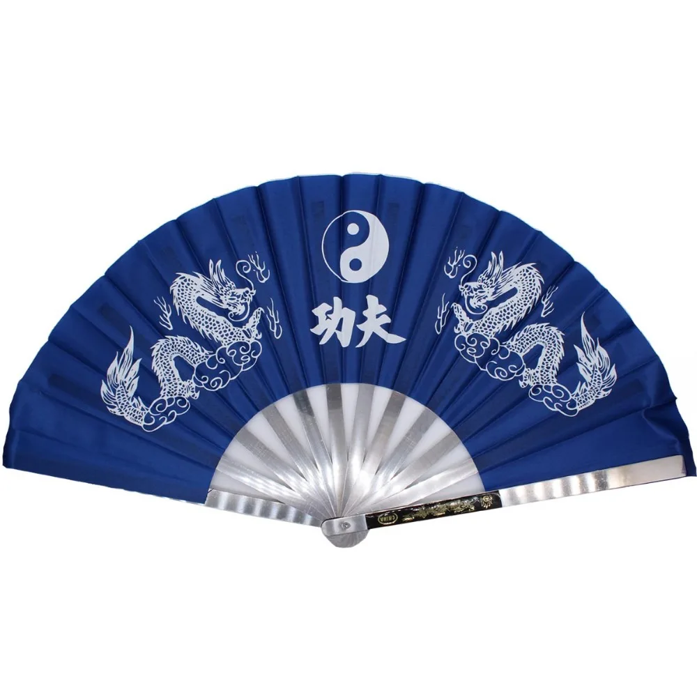 taichi fan wushu fan kungfu fan wushu matierial arts Iron fan, stainless steel fan, martial arts fan