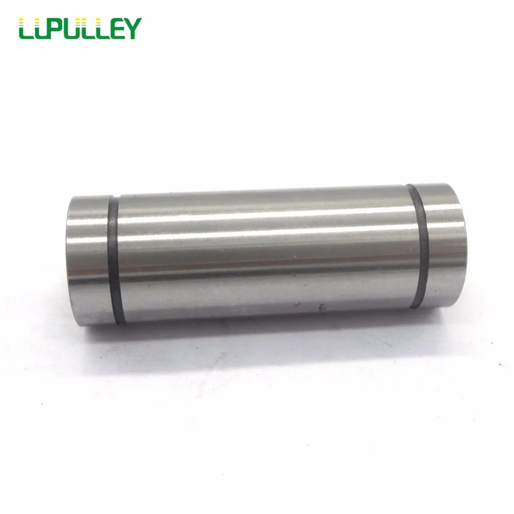 LUPULLEY 16mm Linear Ball Bearing Bushing Long Type 20mm/25mm/30mm LM16LUU LM20LUU LM25LUU LM30LUU for 3D Printer/CNC Machines