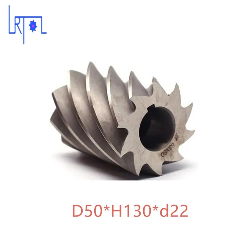 HHS Cylindrical milling cutter  D50*H130*d22 high speed steel Milling tool