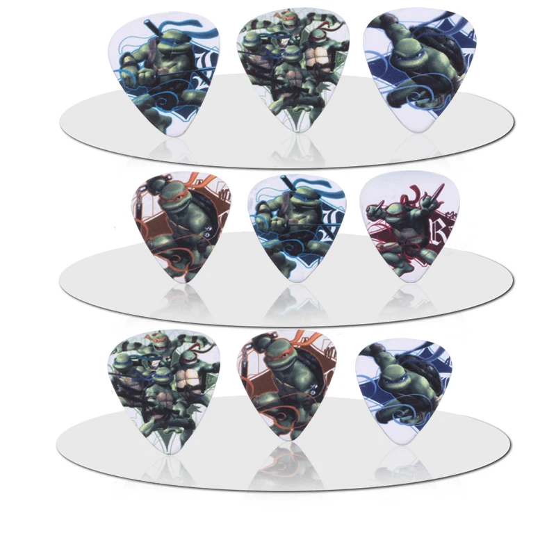 SOACH 50PCS 0.71mm Hot sale exquisite high quality two side pick DIY design cartoon pick guitar picks