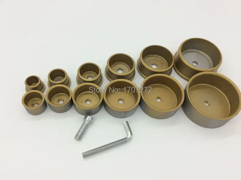 Free Shipping (6pcs/set)  welding parts die head, 20-63mm  Welding Mold, PPR,PE,PB Water Pipe hotmelt butt welding