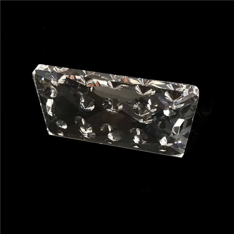 High Quality 30*50mm 50pcs Crystal Chandelier Parts Crystal Pendants For Chandeliers K9 &Wedding Crystal Lamp Accessories