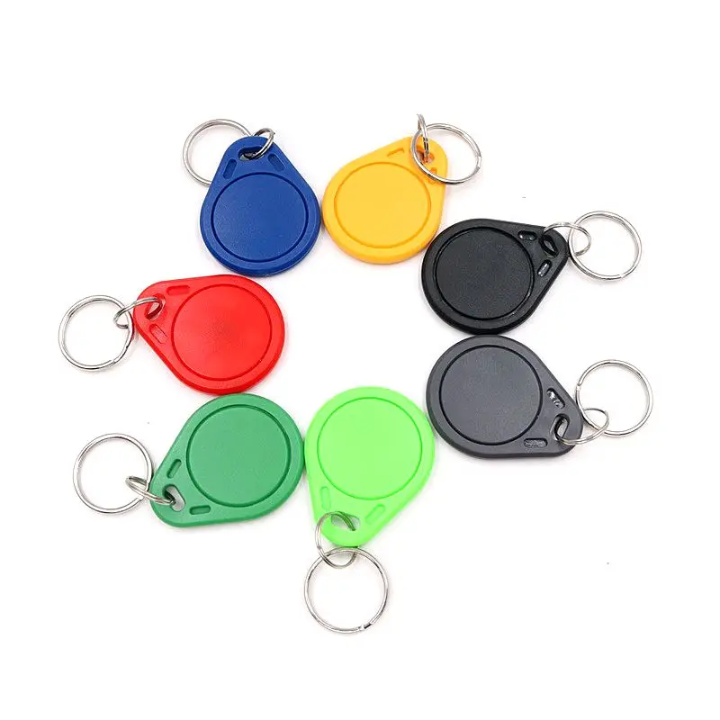 2 STUKS 13.56 MHz RFID Writable FM1108 IC Key Tags Keyfobs voor toegangscontrole