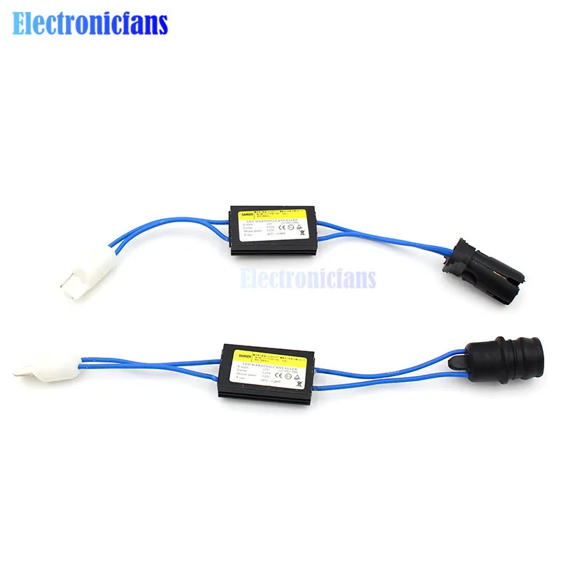 1 Stück/2 Stück 12V T10 LED-Warnungsunterdrücker-Decoder T10 501 W5W Nicht-Canbus OCB Fehler-Belastungswiderstand für Auto-Licht-Upgrade – Detail 8