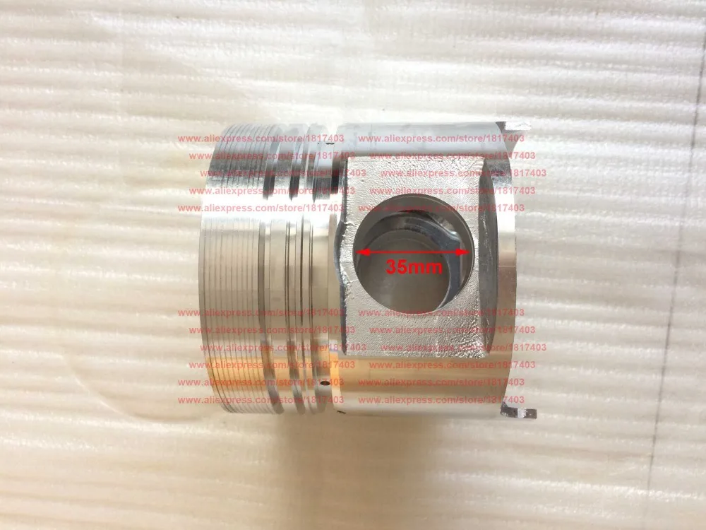 Piston + Piston ring, Jiangdong diesel engine parts, JD2102 old model