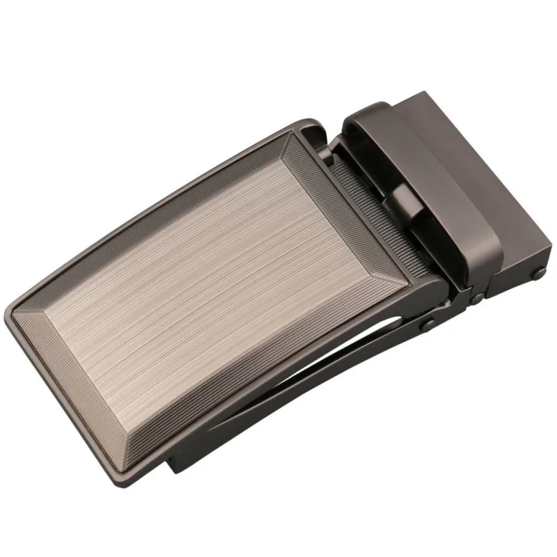 Fashion Men's Business Alloy Automatic Buckle Unique Men Plaque belt Buckles for3.5cm Ratchet men Apparel Accessories LY155-0287