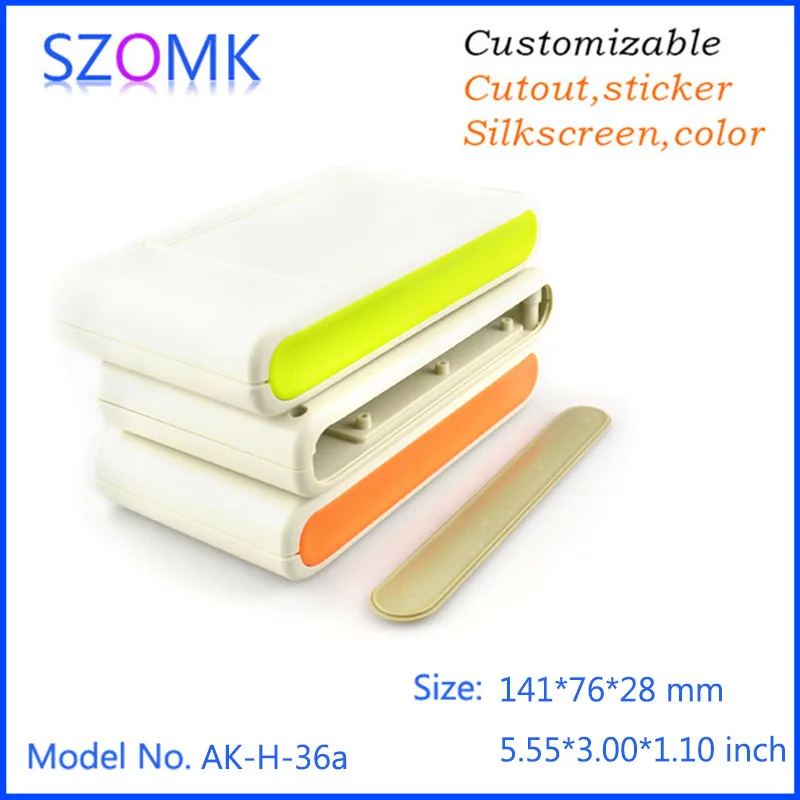 SZOMK abs plastic electrical box enclosure cabinet (10 Pcs) 141*76*28mm distribution box shell enclosure housing control box