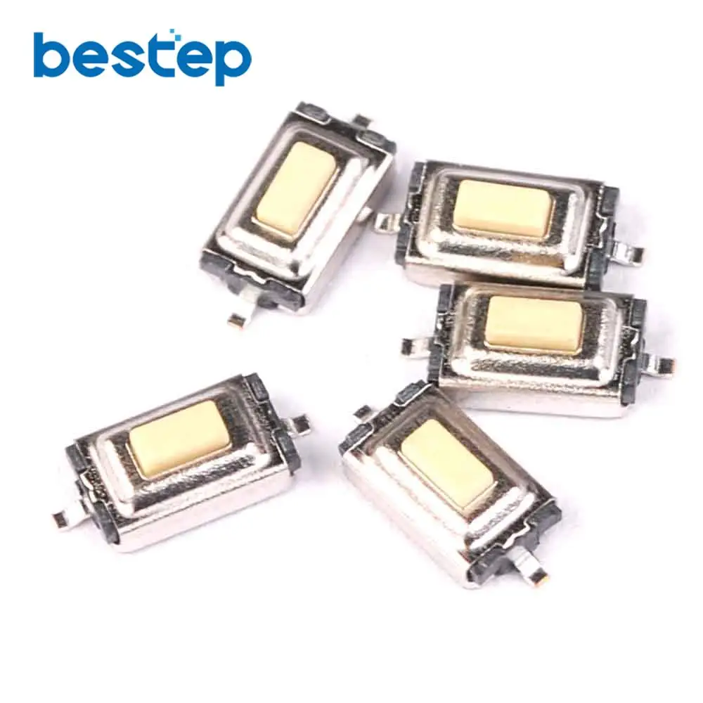 100PCS Patch Button Tact Switch 3*6*2.5 two feet MP3MP4 parts accessories