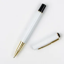 Luxury Pure Multicolor Rollerball Pen High Quality Metal Steel Ballpoint Pens with Original Gift Case Office Supplies Gifts