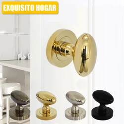 Invisible Door Hardware Gold Black Dark Side Door Background Pastoral Wooden Door Handle