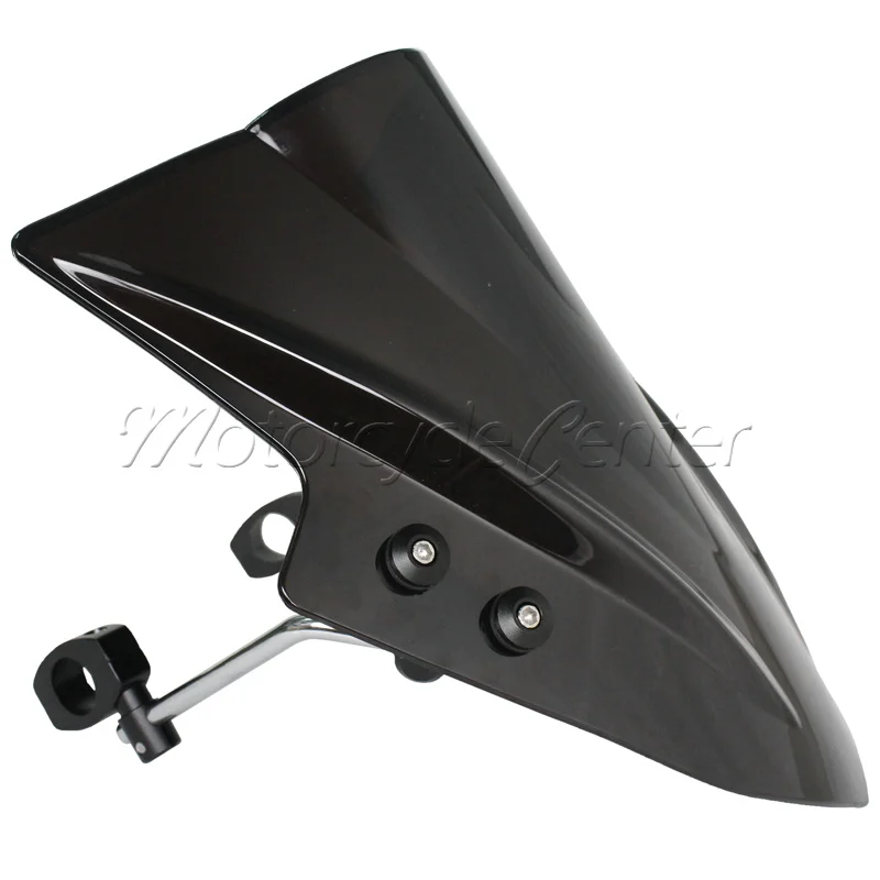 

Universal Windscreen Windshield Wind Screen For Honda CB 400 MT 03 09 Yamaha Kawasaki Suzuki Benelli With 7/8" And 1" Handlebar