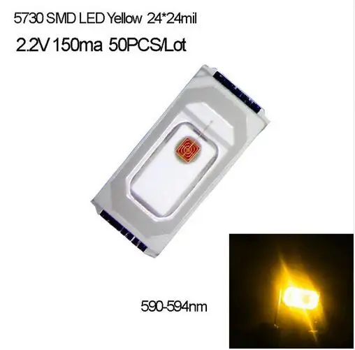 5730 Family Full Color High Brightness 0.5W 5730/5630 SMD LED Diode Crystal Clear 15-18lm 2.0-3.2V 150ma 50PCS/Lot Fast Delivery