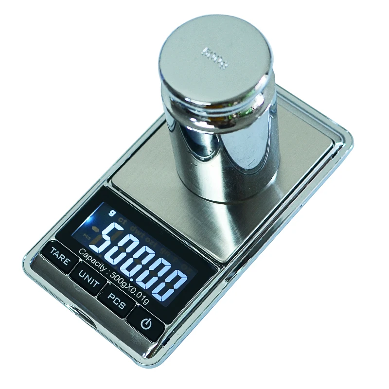 Portable Electronic Jewelry Scale 500g