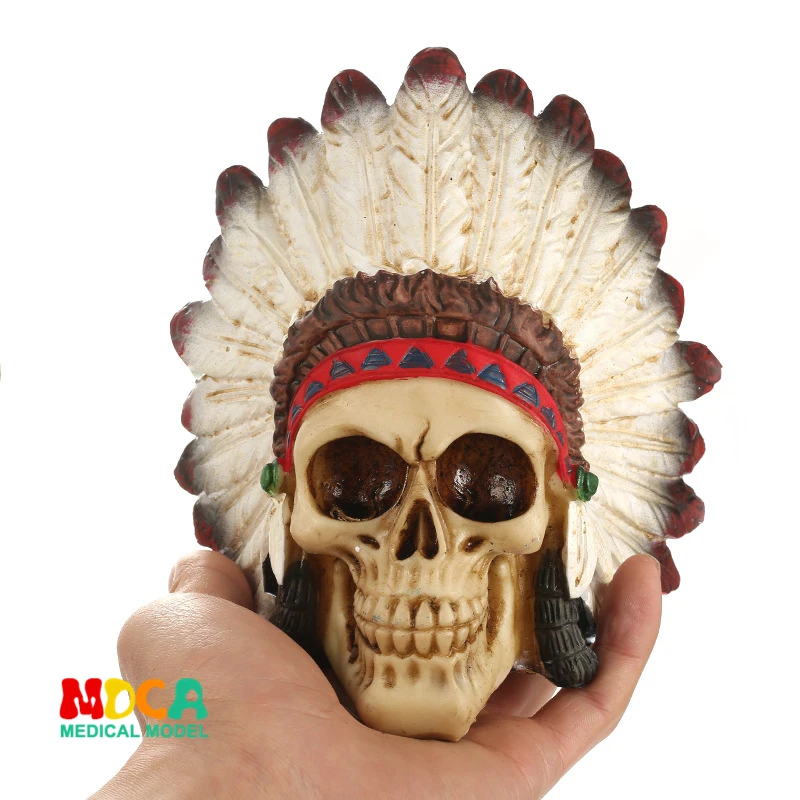 Resin skull Halloween gifts personal ornaments home accessories GXGT029