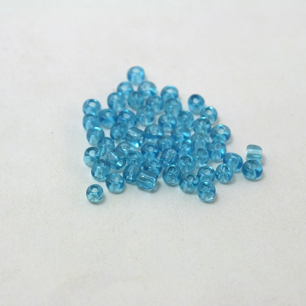 

Factory Frice 80g/lot 3mm transparent Glass Loose Spacer Seed Beads for Garment Accessories