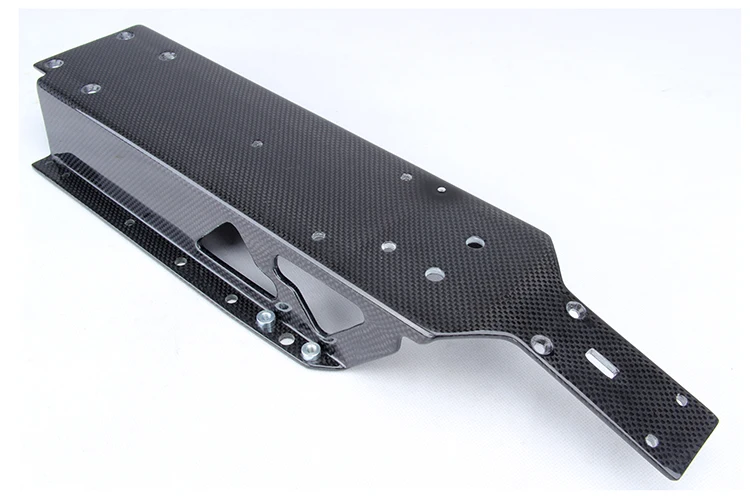 Lightweight carbon fiber chassis for ROVAN KM HPI 5B 5T 5SC