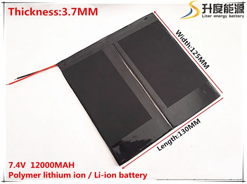 

7.4V 12000mAH Li-ion battery for M6,M6Pro ,M6Pro 3G ,Freelander PD800 Tablet PC, 37*125*130mm