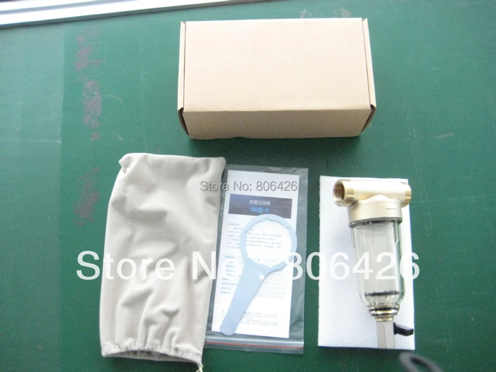 70 mikronów filtr wstępny klasy medycznej 316 ze stali nierdzewnej 3 T/godzinę, aby zapobiec piasku, metali i błotnistych, drobnych substancji