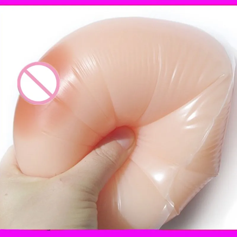 Free Shipping Cheapest Realistic Sexy Silicone Breast Forms Silicone Boob Pads 1400g F Cup Shemale Cross-dressing