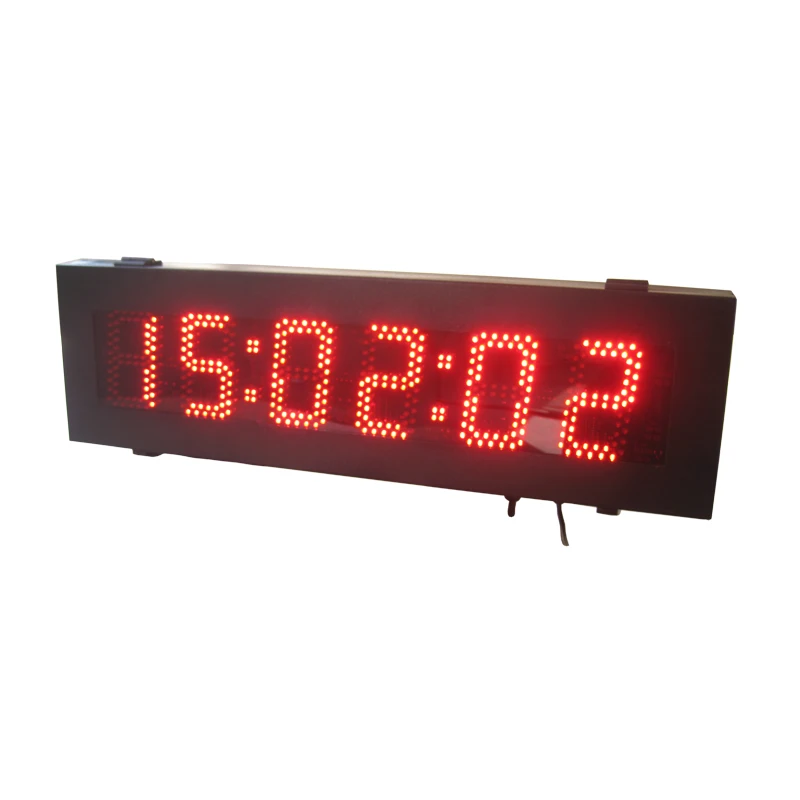 

outdoor 5inch 6digits red color clock & Count-up and Count-down(HOT6-5R)