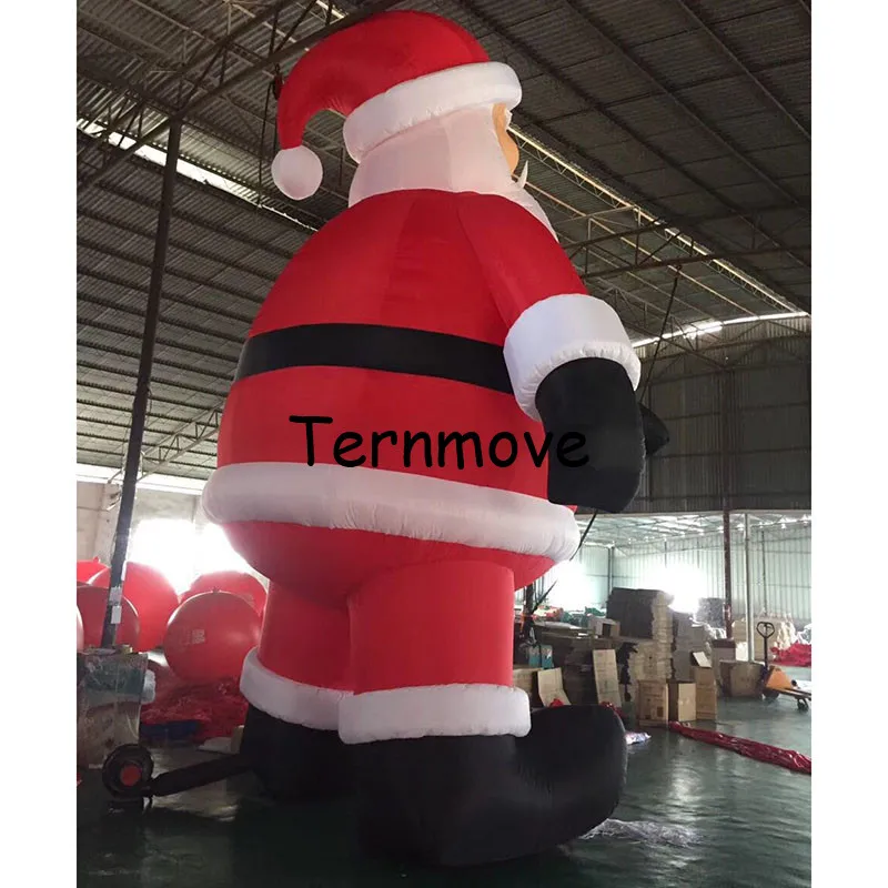 13ft Height Inflatable Santa Claus For Christmas Decoratio new year replica mascot Decorations for Home Yard Garden Decoration