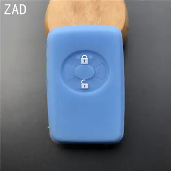 Silikonový kryt na klíče od auta ZAD, sada držáků na kelímky pro Toyota Avalon Yaris Hybrid Crown Reiz Corolla RAV4 Yaris dálkový ovladač 10 nejlepší prodej Kryt klíče Toyota Hybrid - №8