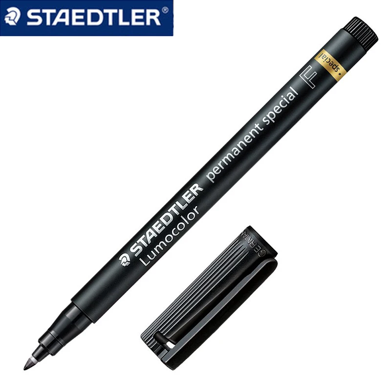 STAEDTLER 319F Markers & Highlighters Glass Marker Professional anti-decolored non-erasable marker pen