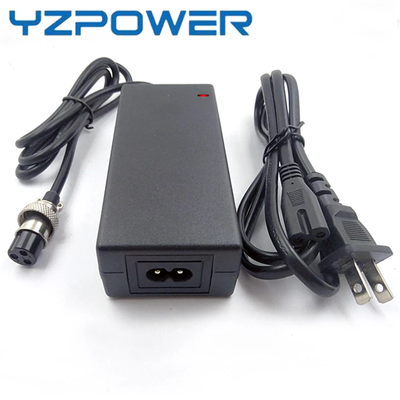 

YZPOWER 14.6V 3A lifePO4 battery Charger for 12V 3A LiFePO4 Battery Input 100-240V Efficient and Safe Charging