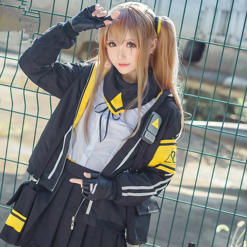 SBluuCosplay batalha uniforme conjunto completo para o Natal, Jogo Cosplay Trajes, Ump45, Ump9