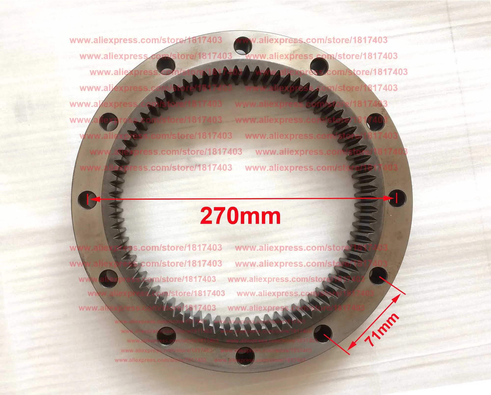 450.39.119 Gear ring, DONGFENG / EAST WIND / DF / Midway / Taskmaster Tractor Parts, 55-70HP, DF554, DF550