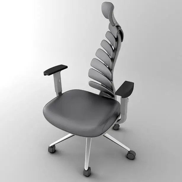 

Ergonomic computer chair, office chair boss chair waist Fishbone chair gaming chair