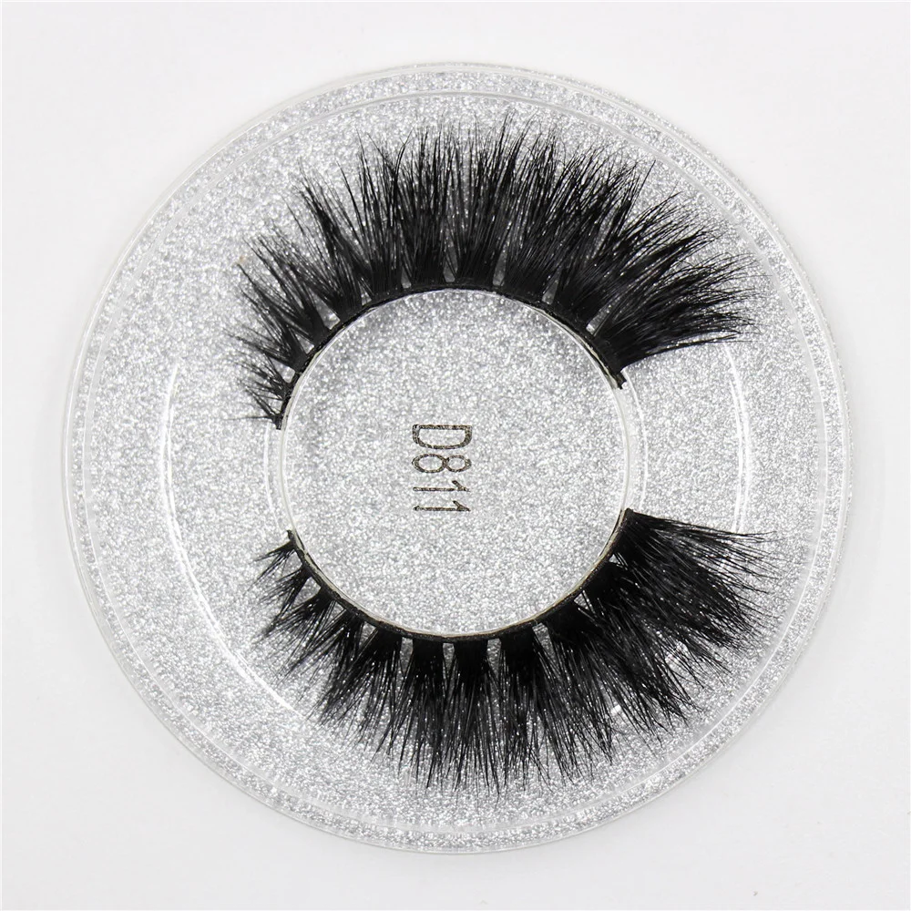 LEHUAMAO 50 Pairs False Eyelashes 3D Mink Lashes 100% Handmade Eye Lashes Real Mink Makeup Thick Fake False Eyelashes Free DHL