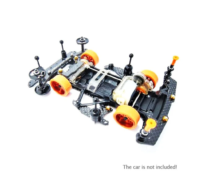 カーボンファイバーシャーシプレート,タミヤミニ4wd用スペアパーツ,1 