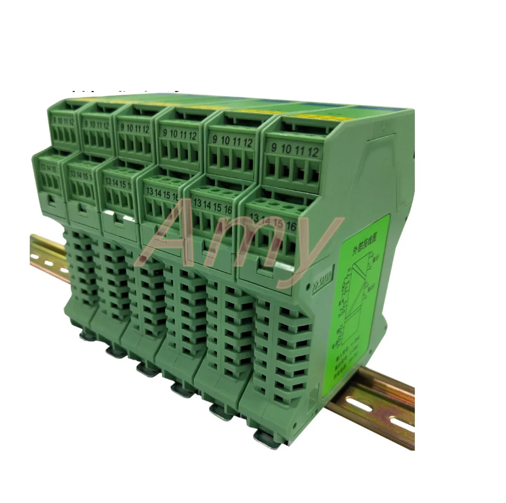 

Two wire current isolator, active signal isolator, one input and two output 4-20MA current distributor conditioner