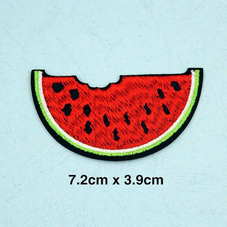 Cute Fabric Embroidered Fruit Patch For Clothes Stickers Bag Sew Iron On Applique DIY Apparel Sewing Clothing Accessories BU15