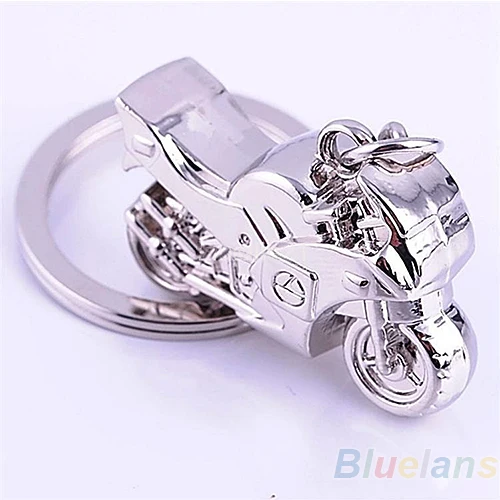 Fashion Men Cool Motorcycle Pendant Alloy Keychain Key Ring Key Chain Gift