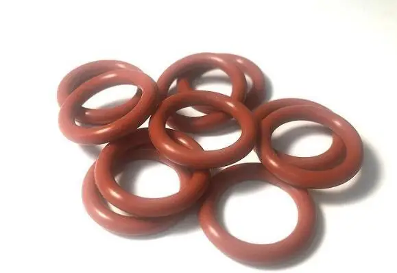 8/9/10/11/12/13/14/15mm Outer Dia x 2.4mm Thick Red O Ring Oil Seals Gaskets 50pcs