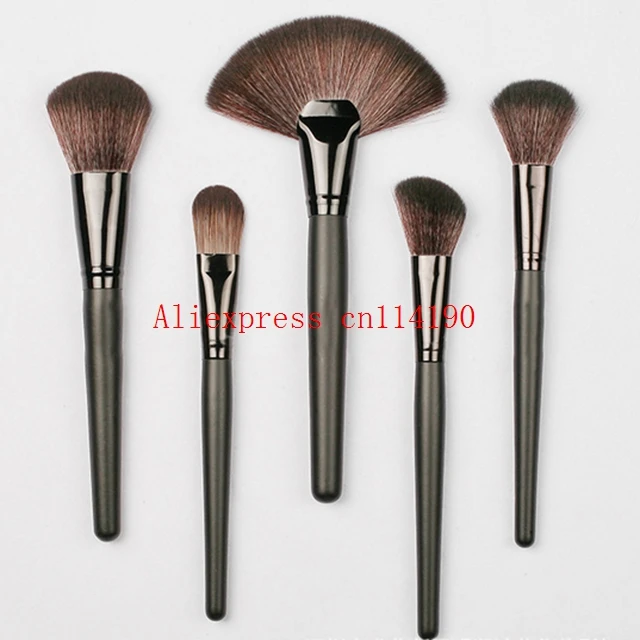 Popular 32pcs/set Makeup Brushes Professional Cosmetics Facial Kit Make up Brush Styling Tools Set Leather Case