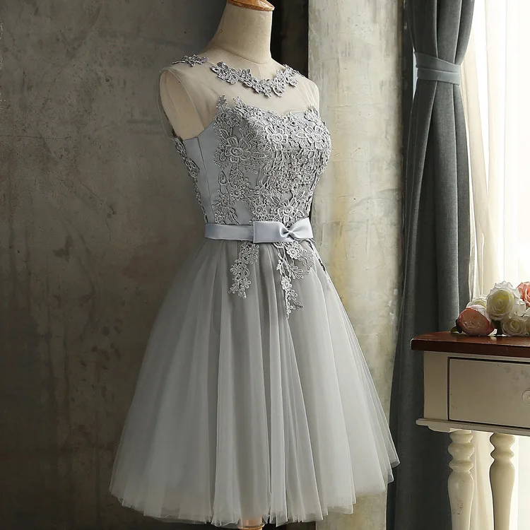 Cowgirl Country Wedding Bridesmaid Dresses With Cowboy Boots Tulle Overlay Grey Chiffon Short Bridesmaid Dress Lunss Cowgirl Country Wedding Bridesmaid Dresses With Cowboy Boots Tulle Overlay Grey Chiffon Short Bridesmaid Dress Lunss