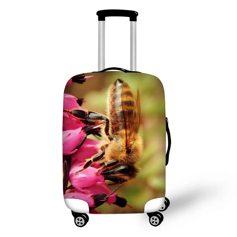 Cover Case Elk snake Elastic honeybee Travel Accessories 18-30 inch Fashion cover for suitcase Suitcase Luggage Protect Covers