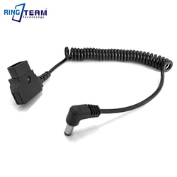 D-Tap to DC5.5x2.1MM Coiled Cable for Bmcc Bmpc Cameras Power Supply Cable
