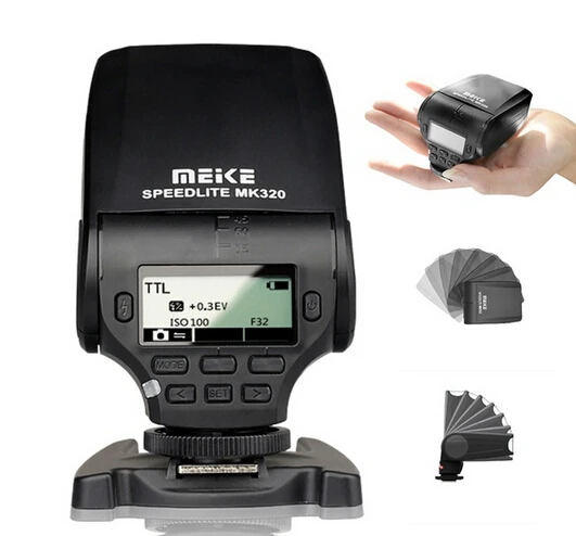 

MEIKE MK-320 MK320 TTL flash Speedlite for Sony A7 A7 II A7S A7R A6000 A5000 NEX-7 NEX-6 NEX-5R NEX-5T NEX-3