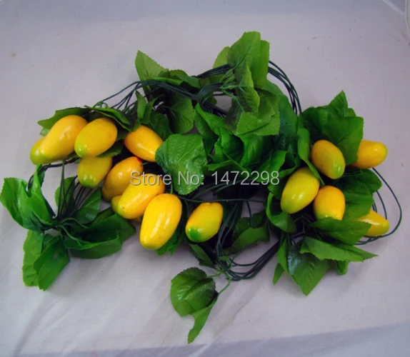 81FEET ARTIFICIAL MANGO GARLAND FAKE PLANT IVY FAUX FRUIT VINE LEAF WEDDING Decoration 10pcs