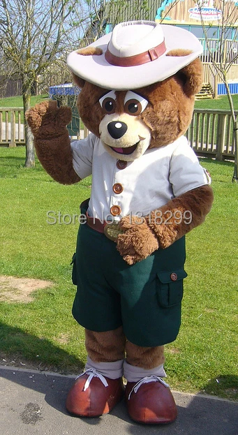 

mascot Buddy Bear Crealy Park in Devon mascot costume fancy dress custom fancy cosplay theme mascotte carnival costume kits