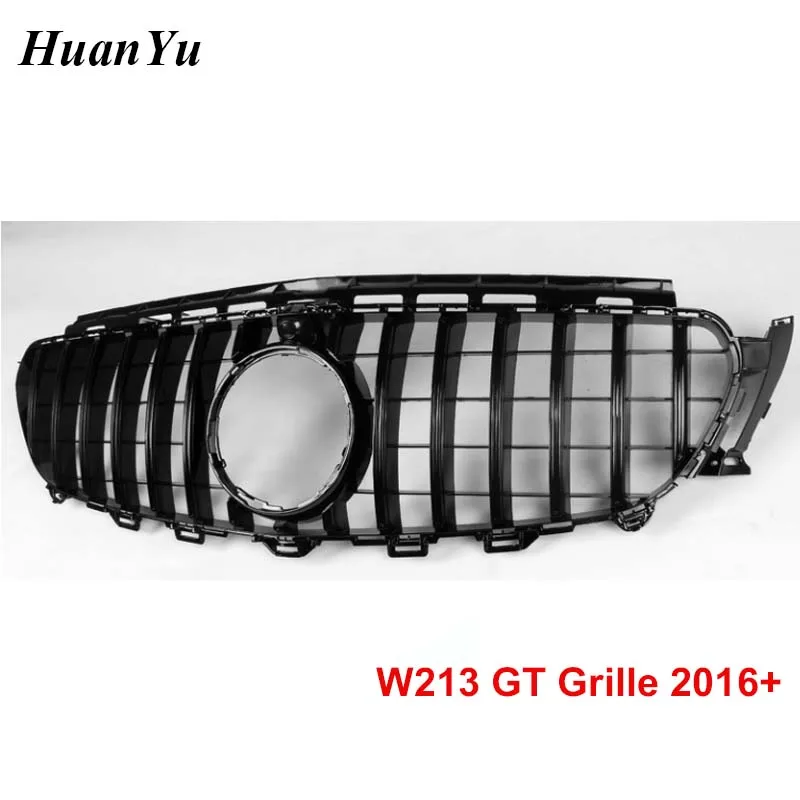 GT R Style Grille for Mercedes-benz W213/W238 E Class Sport Front Bumper Grill Replacement Racing Grilles 2016+ E200 E300