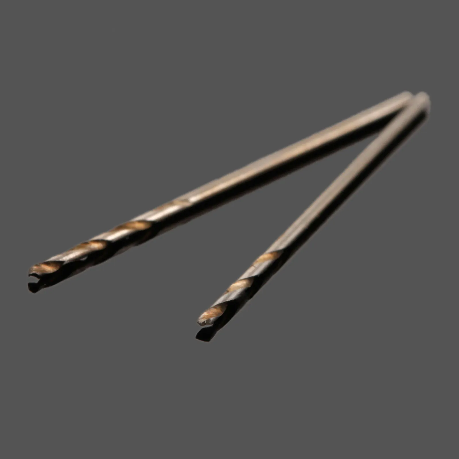 Juego de brocas helicoidales de acero de alta velocidad, herramientas de perforación de madera de vástago Micro recto, HSS, 0,6mm, 10 unidades