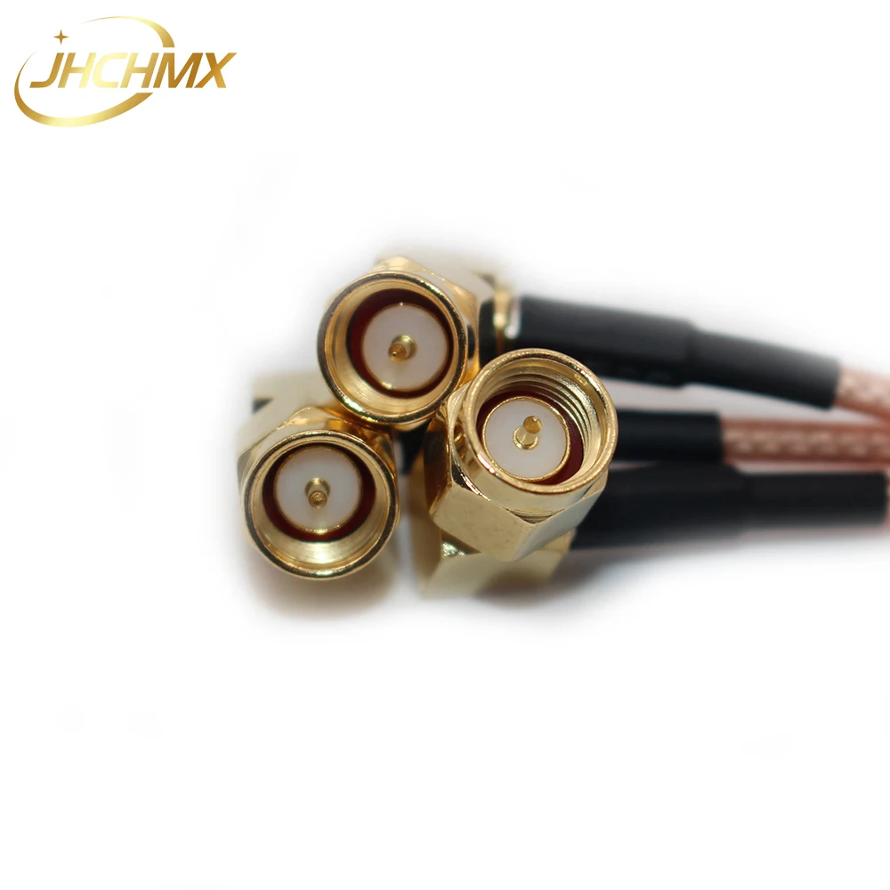 JHCHMX-Cable de Sensor láser WSX de fibra de alta calidad, transformador de Cable, SMA-JJW de alambre para cabezal de corte láser de fibra WSX Han