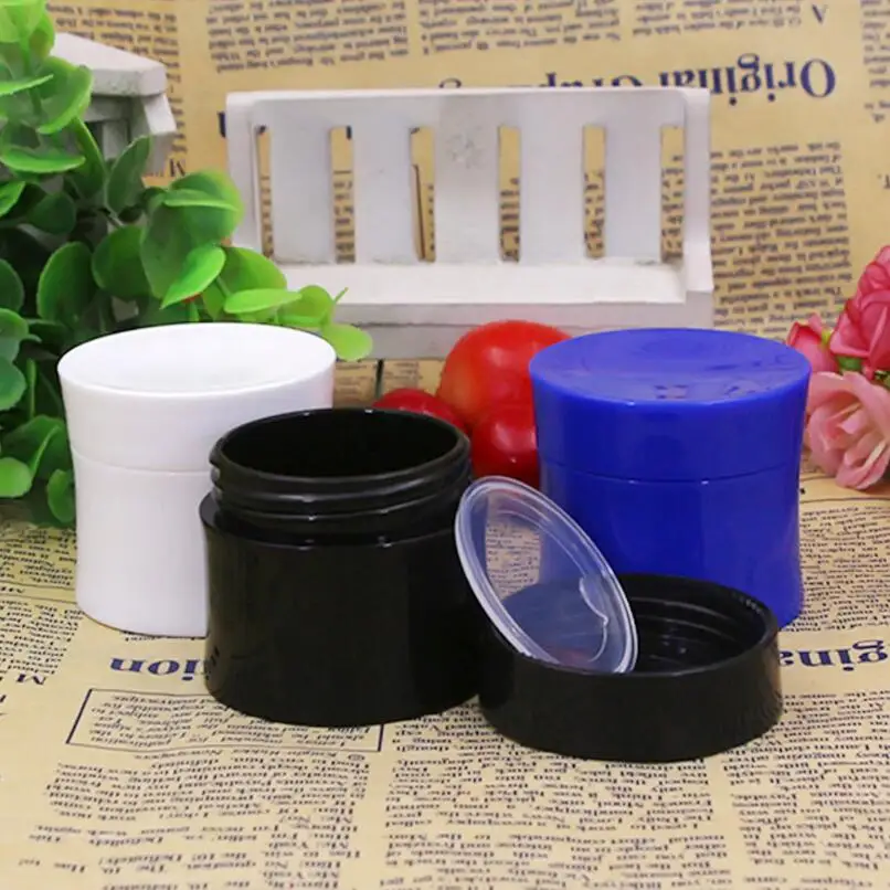 30G Tight Waist Shape  Plastic Cream Jars, Cosmetic Packaging Box,Nail Beauty Jar Wholesale